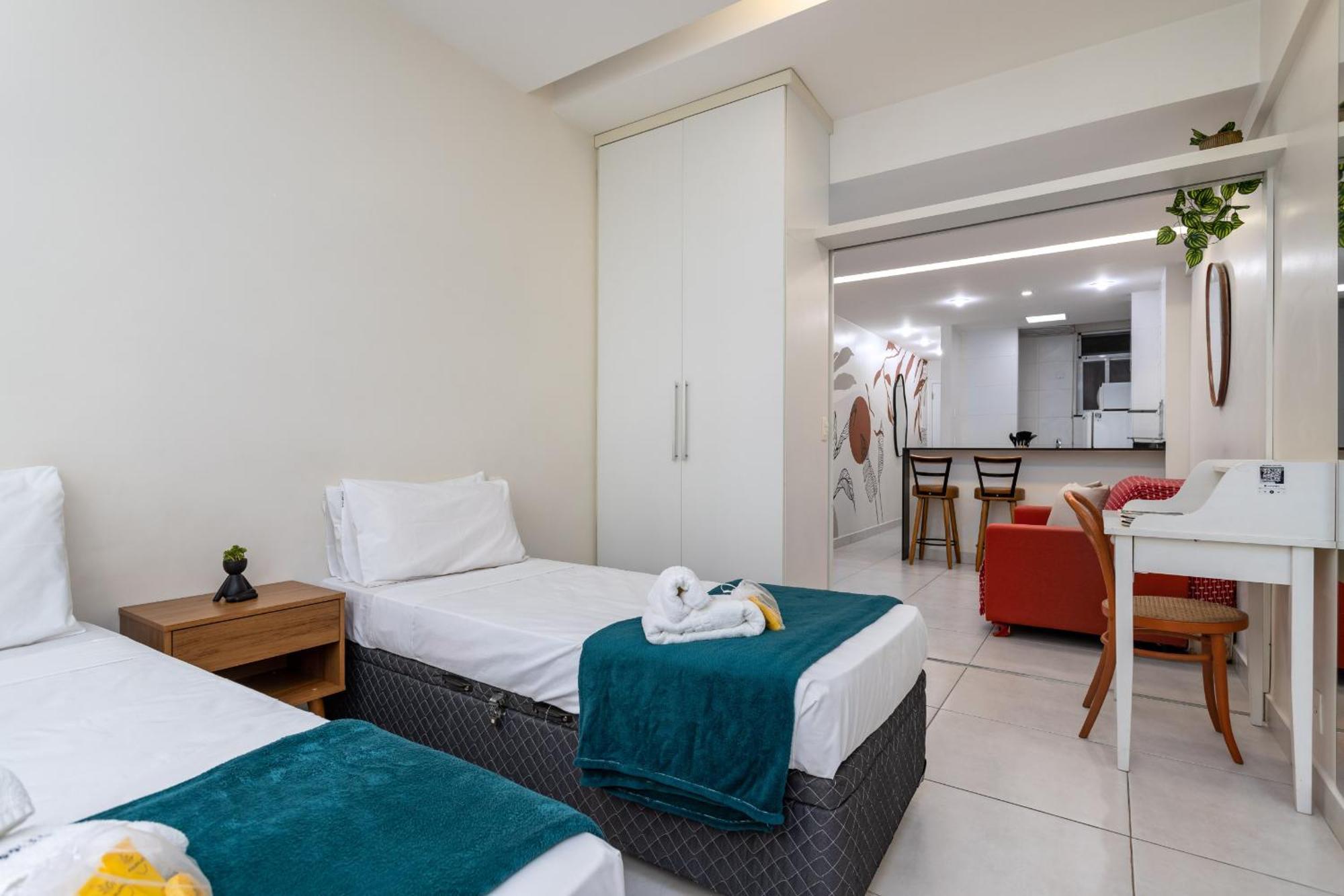 Apartamento Refugio Em Copacabana - Perto Da - Df219 Z3 Rio de Janeiro